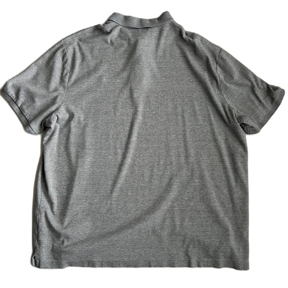 Polo Ralph Lauren Polo Shirt Men's Gray Pony Classic Fit Soft Cotton XXL - Picture 4 of 11